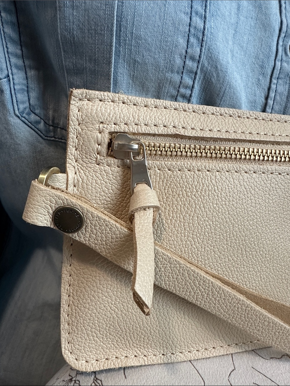 PLG 🧁 Adriana zip wristlet NEW - Picture 2 of 5
